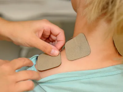 Schmerztherapie mit TENS-Gerät