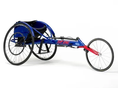Orthotec Rehabilitationstechnik Sportgeraete Renn-Rollstuhl Invacare TopEnd Eliminator OSR V Cage