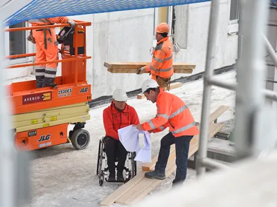 Schweizer Paraplegiker-Stiftung-Bauprojekt Neubau und Erweiterungsbau