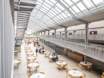 Eingangshalle Schweizer Paraplegiker-Zentrum