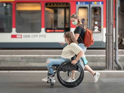 Mobilität Schweizer Paraplegiker-Stiftung Solidarität Rollstuhlfahrer