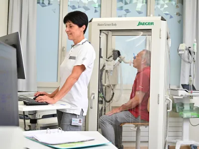 Untersuchung Medizin Schweizer Paraplegiker-Zentrum