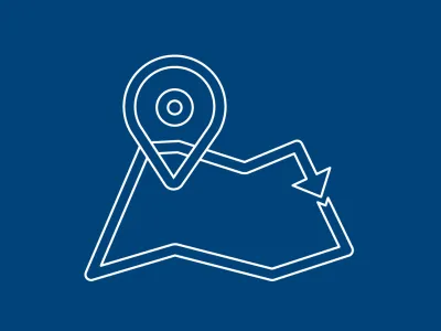 Das Icon steht für Mobilität.