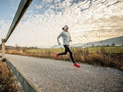 Judith Wyder beim Training