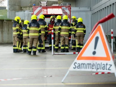 Feuerwehrübung