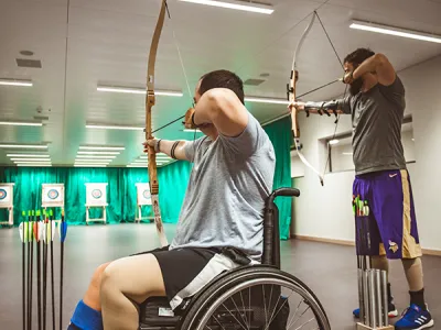 Sporttherapie Bogenschiessen