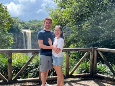 Tobias und Isa in Mauritius