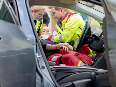 Rettung aus einem Fahrzeug