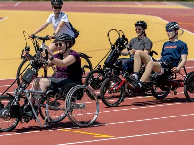 Sporttherapie Handbike Liegevelo