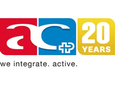 Active Communication Jubiläums-Logo - Schweizer Paraplegiker-Stiftung