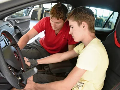 Fahrzeugumbau Orthotec - Schweizer Paraplegiker-Stiftung