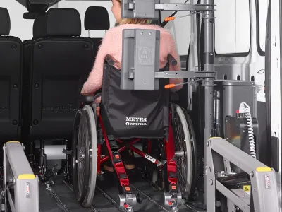 Orthotec Fahrzeugumbau Rollstuhlsicherung Personensicherung Futursafe