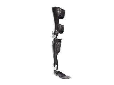 Orthotec Orthopädietechnik Orthesen Oberschenkelorthesen Massanfertigung gesperrtes Gelenk 7439