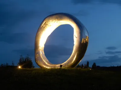 Ring of life bei Nacht - Schweizer Paraplegiker-Stiftung