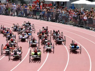 Rollstuhlleichtathletik