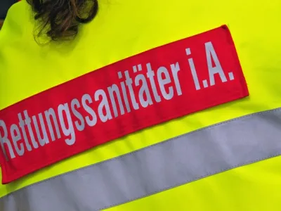 Rettungssanitäter in Ausblidung