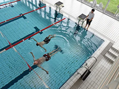 Sporttherapie Schwimmtraining Aquajogging