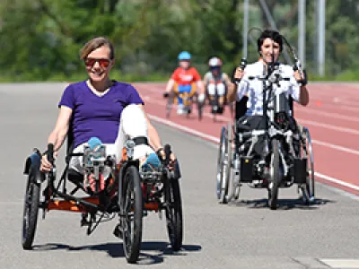 Sporttherapie Handbike Liegevelo