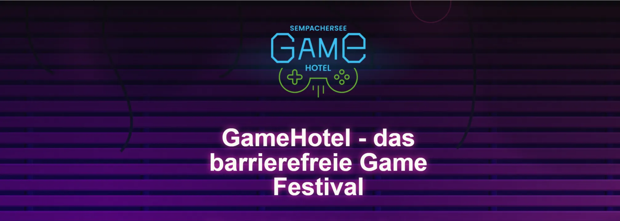 Barrierefreies Gamefestival Logo