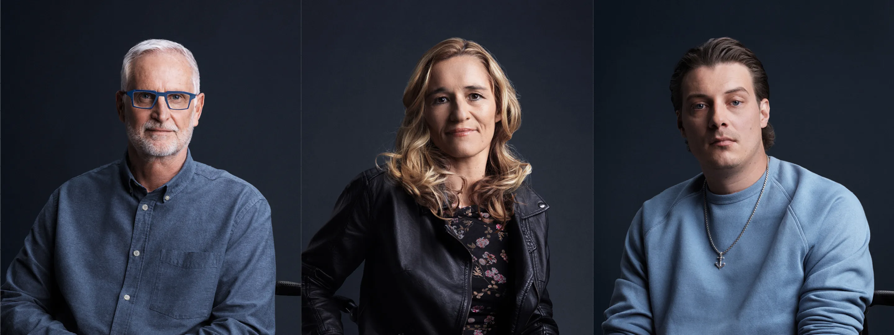 Headerbild_Bruno, Gabriela und Florian