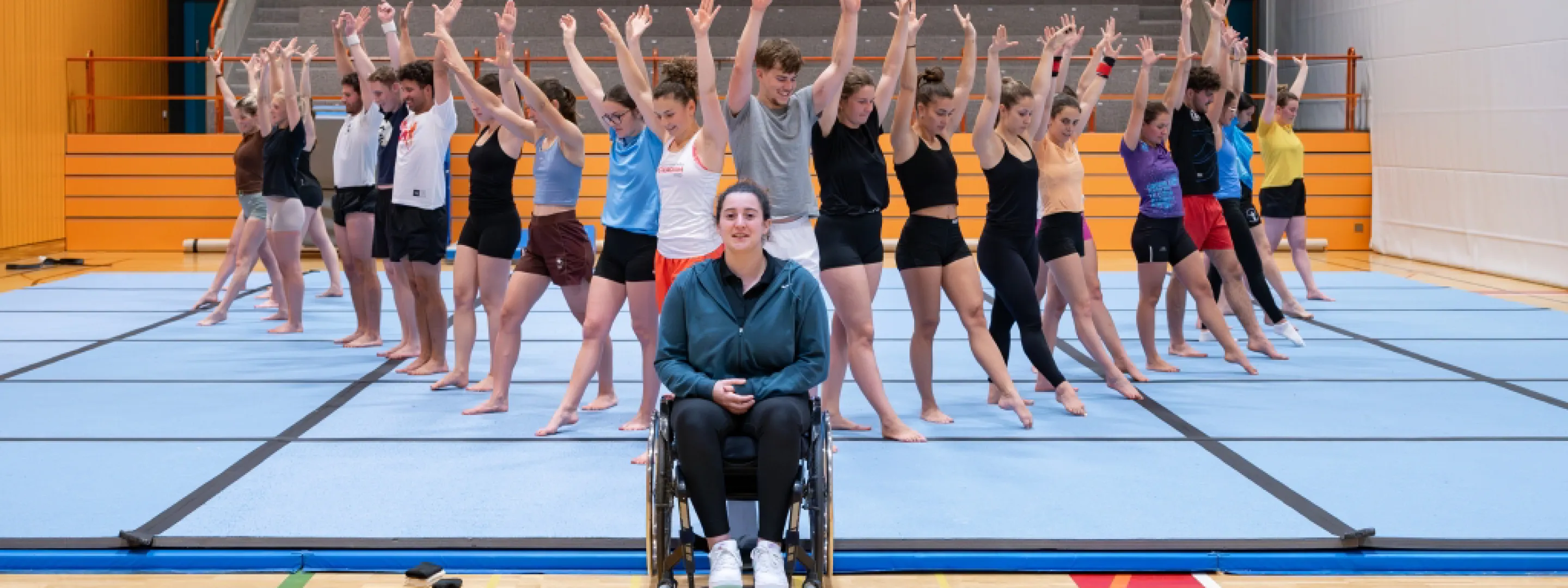Giulia Damiano und ihr Turnverein
