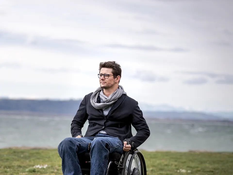 Antoine Barizzi am See.