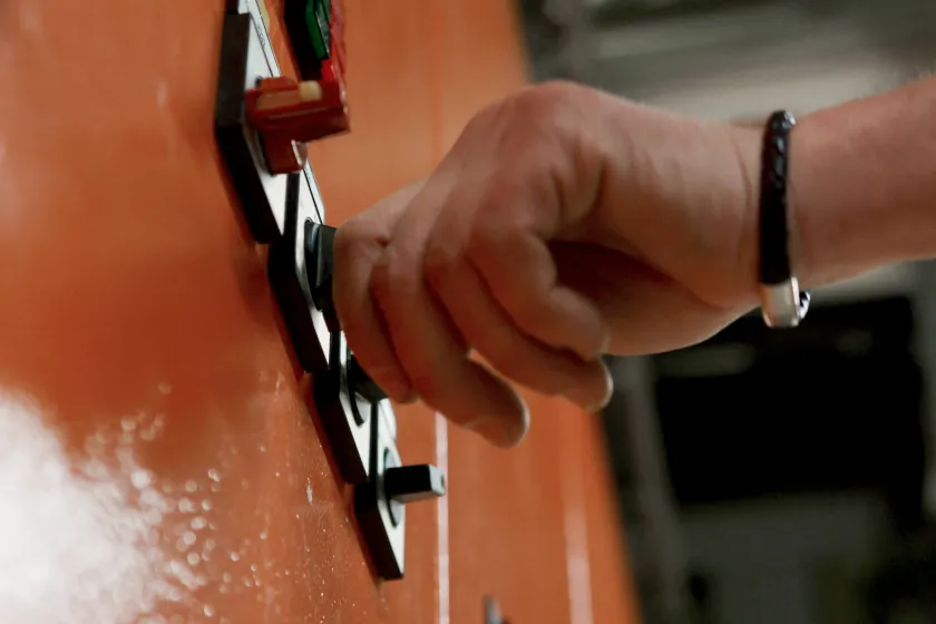 Hand bedient Energieschaltzentrale