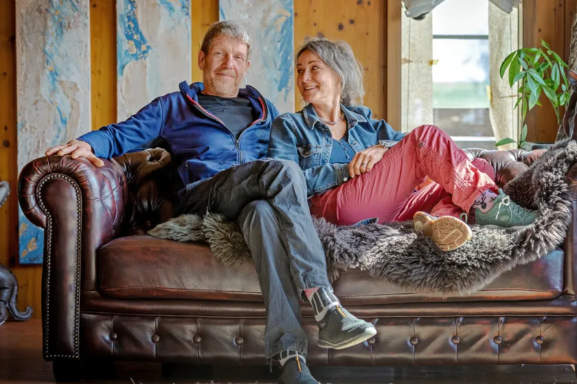 Cordula Burkart und Andy Keller