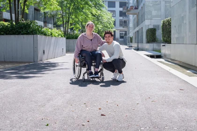 Giulia Damiano und ihr Freund