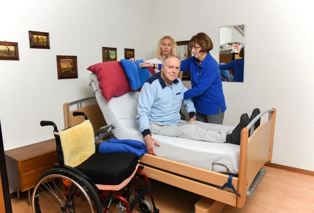 ParaHelp_position in bed