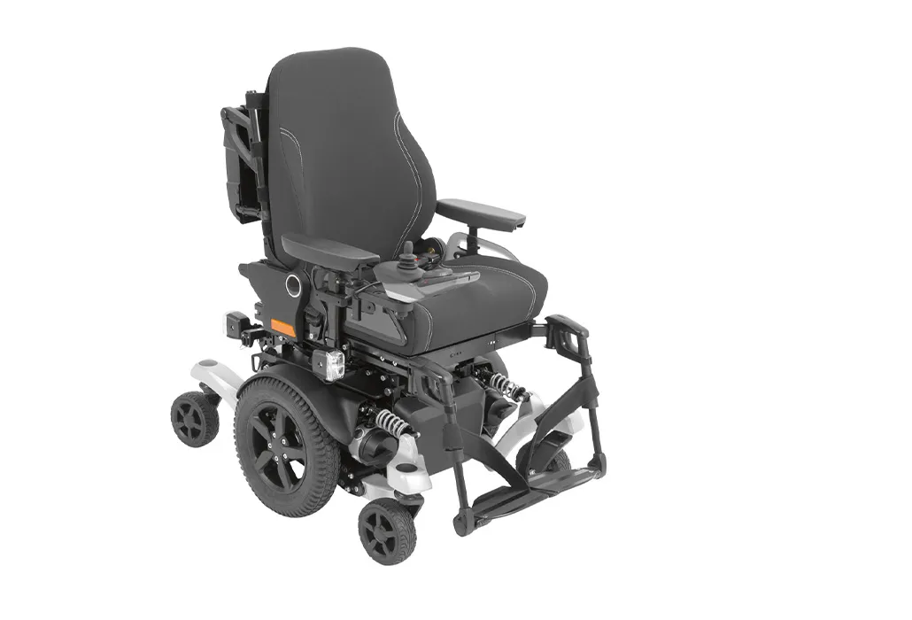 Orthotec Rehatechnik Elektro-Rollstuhl Aussenbereich Ottobock Juvo B5/B6