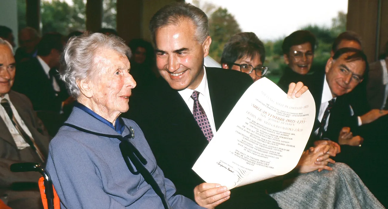 Guido-A-Zäch-Adele-Duttweiler-Verleihung