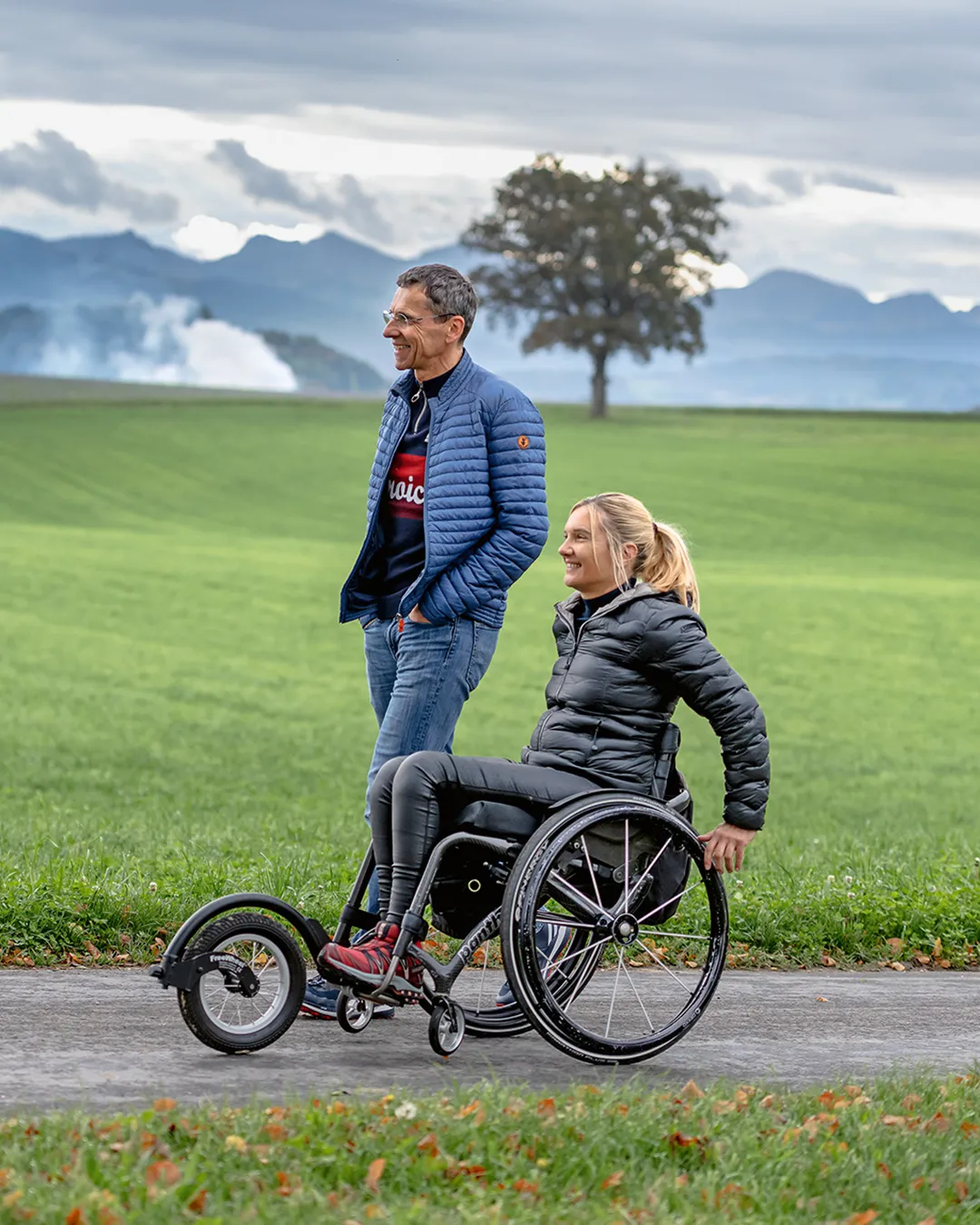 Ursula Schwaller mit Partner Marcel Kaderli