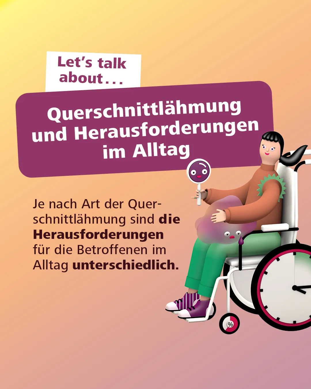 Querschnittlähmung und Herausforderungen im Alltag