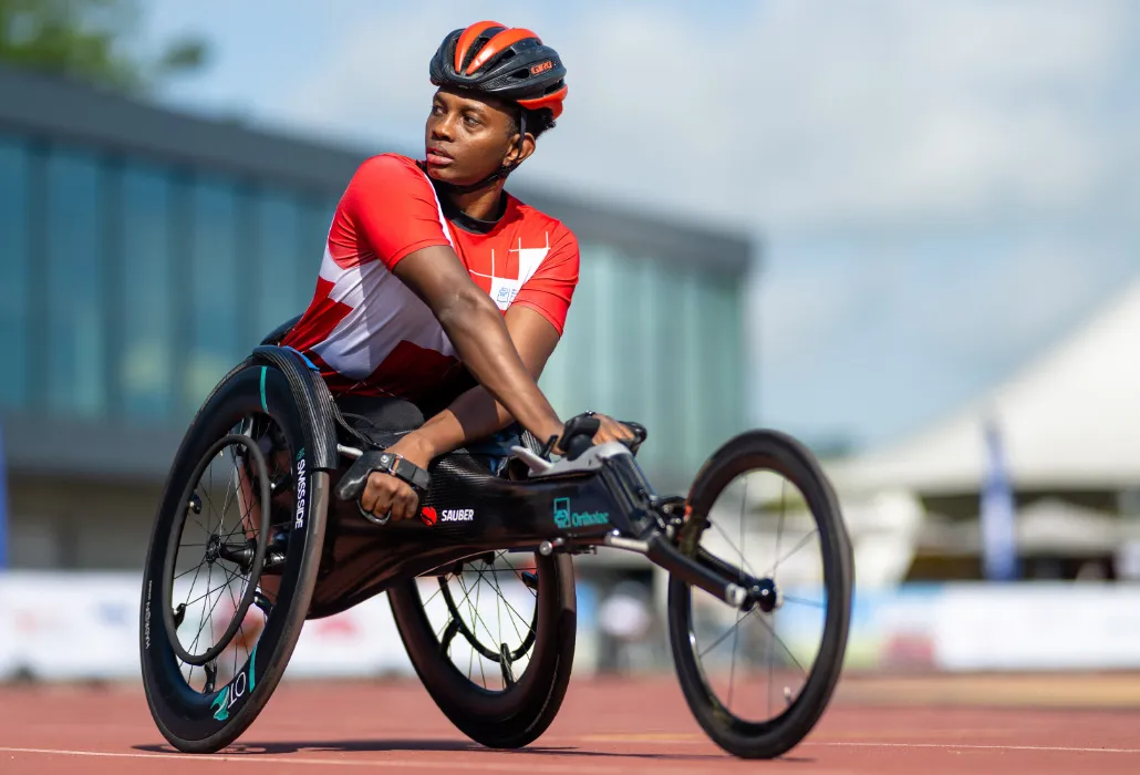 Orthotec Wheelchair Racing OT FOXX Pilot Matiswos Russom - Photo: Tobias Lackner