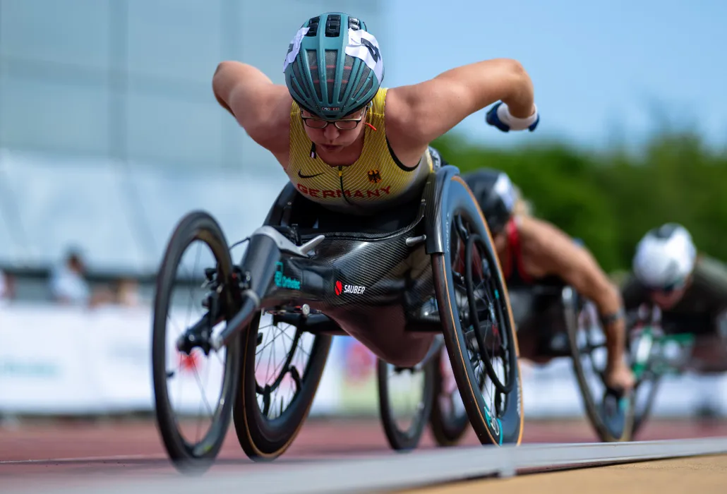 Orthotec Wheelchair Racing OT FOXX Pilot Merle Menje - Photo: Tobias Lackner