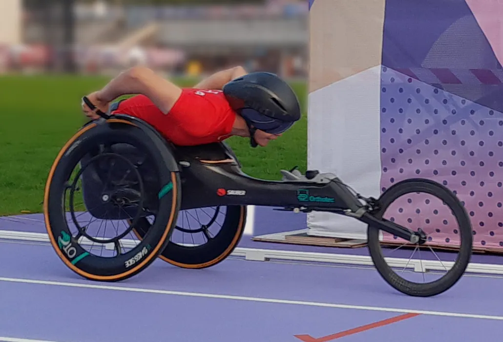 Orthotec Wheelchair Racing OT FOXX Pilot Luo Xing Chuan