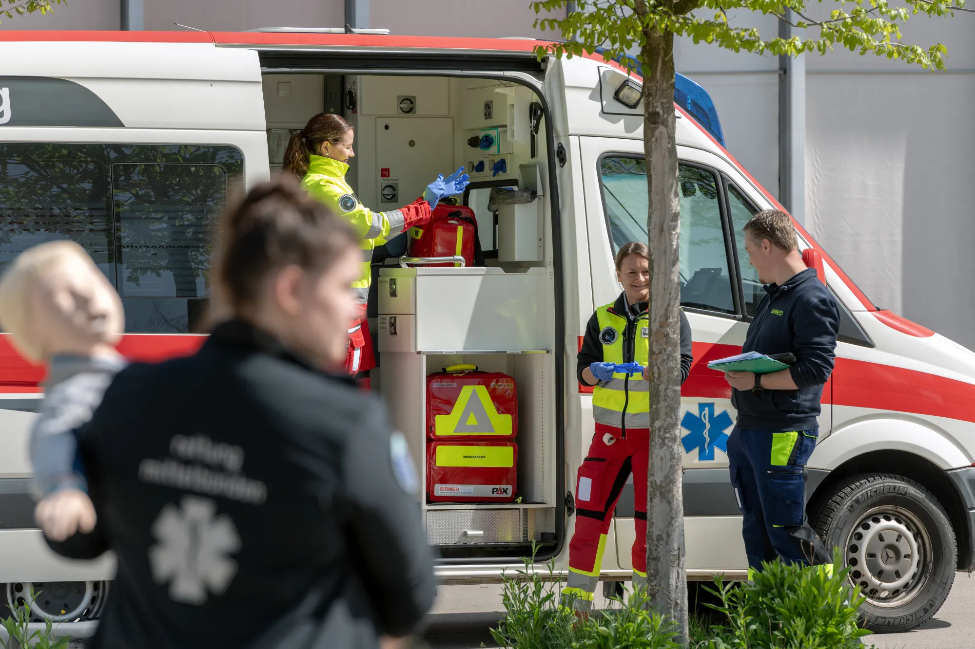 Ambulanz Kindernotfall