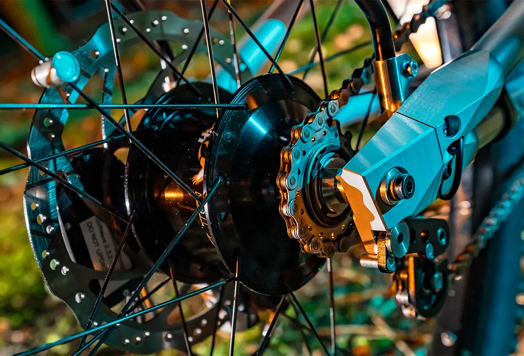 Orthotec OT FOXX K1 MTHB Schaltung hier mit Version Rohloff