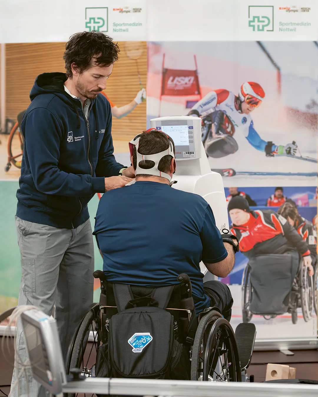 Pierre-Alain Tercier in der Sportmedizin