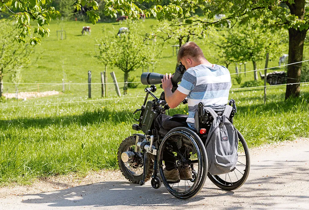 Markus Buser fotografiert die Natur. 