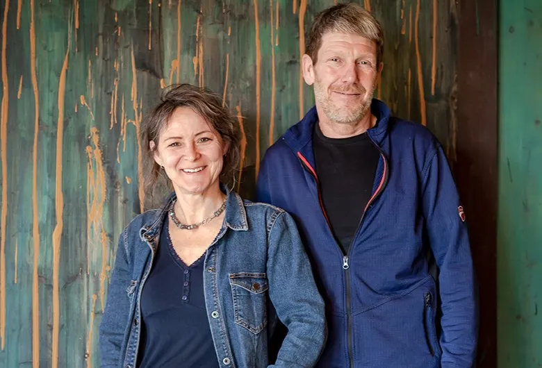 Cordula Burkart und Andy Keller