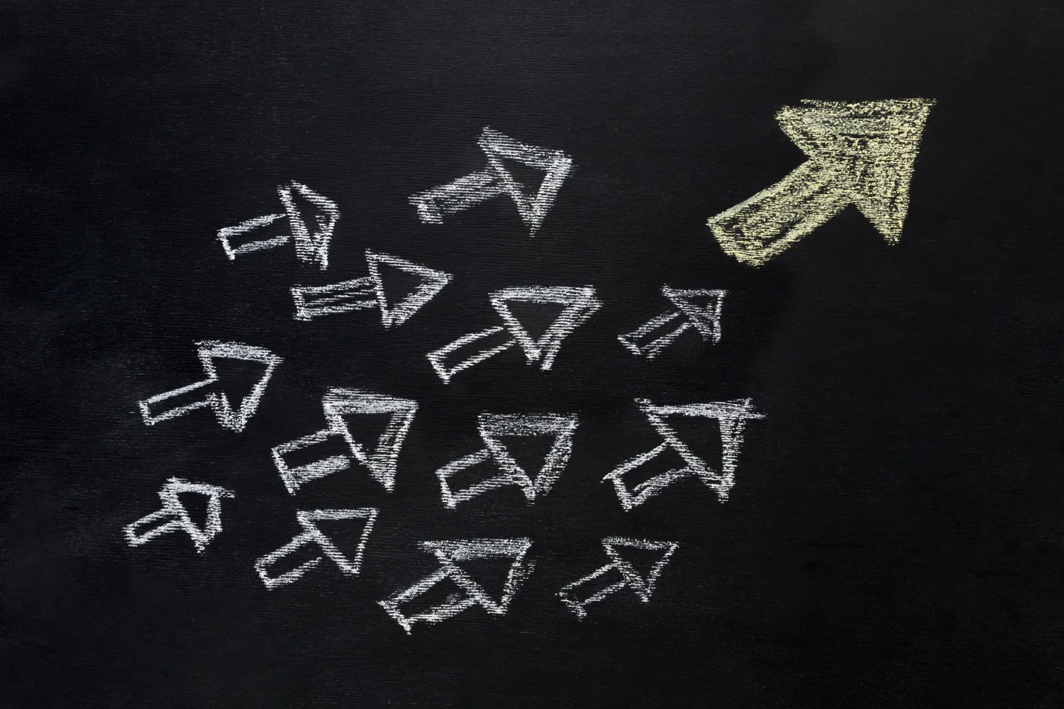 Symbolbild für den Erfolg in Zahlen