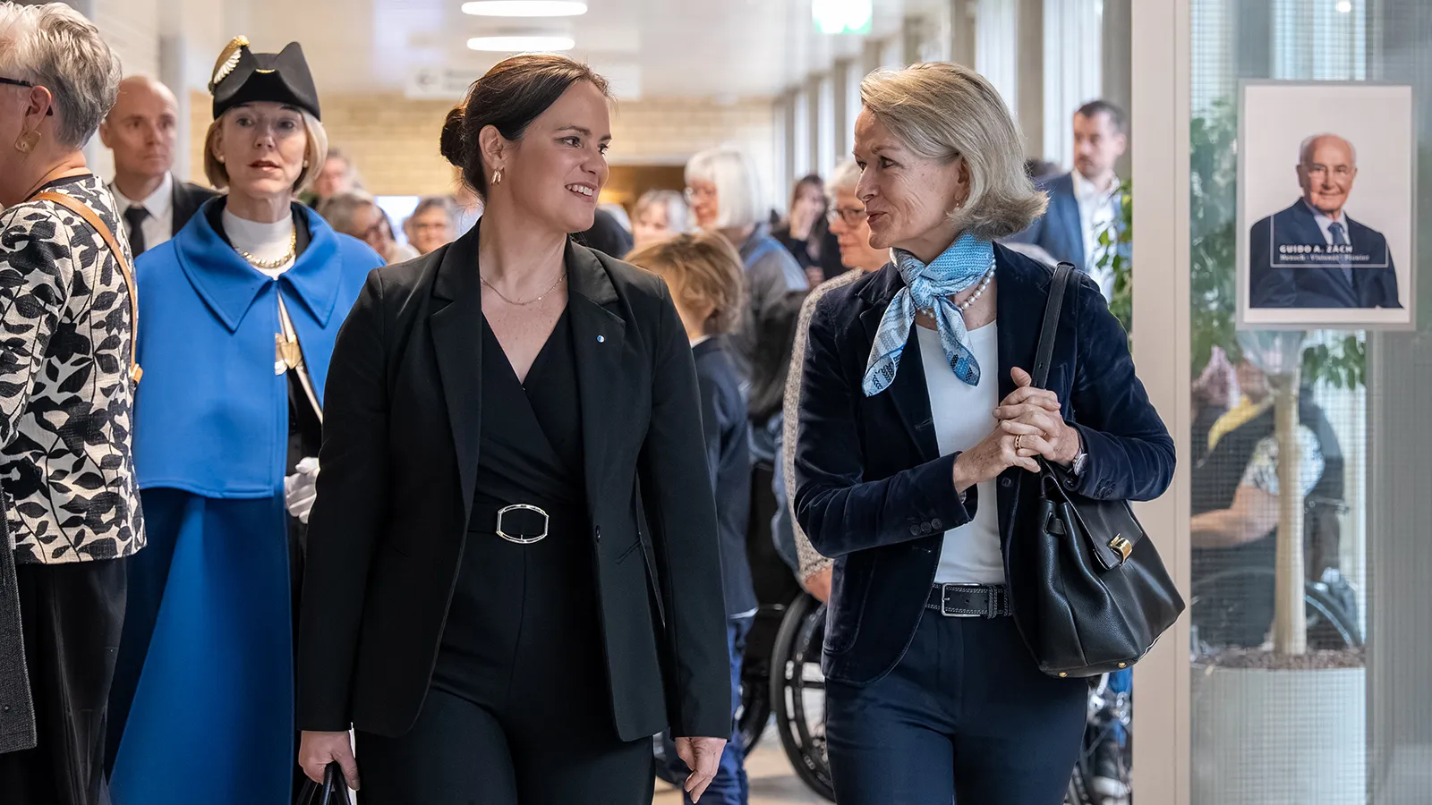 Michaela Tschuor und Ständerätin Andrea Gmür