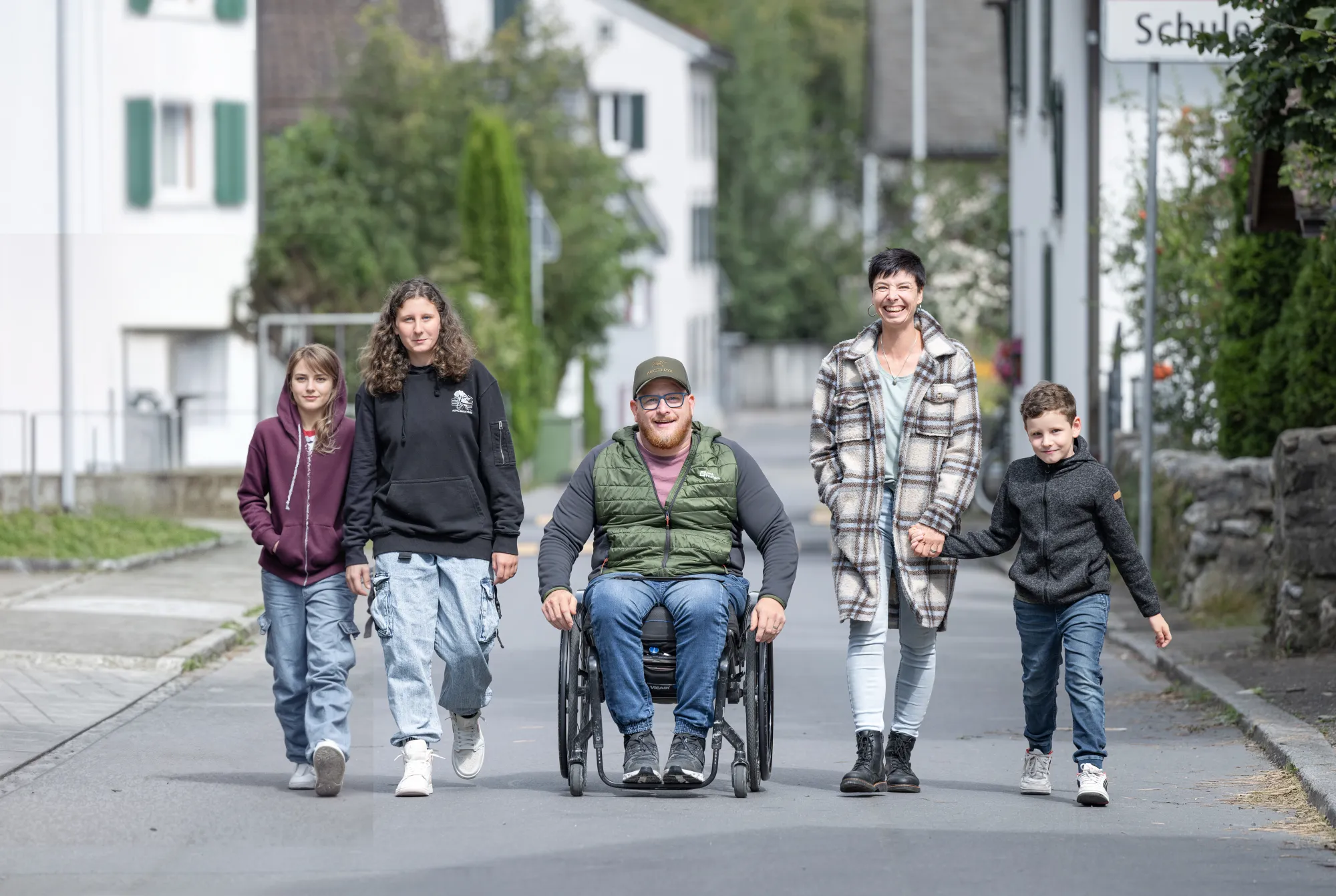 Heiri mit Familie