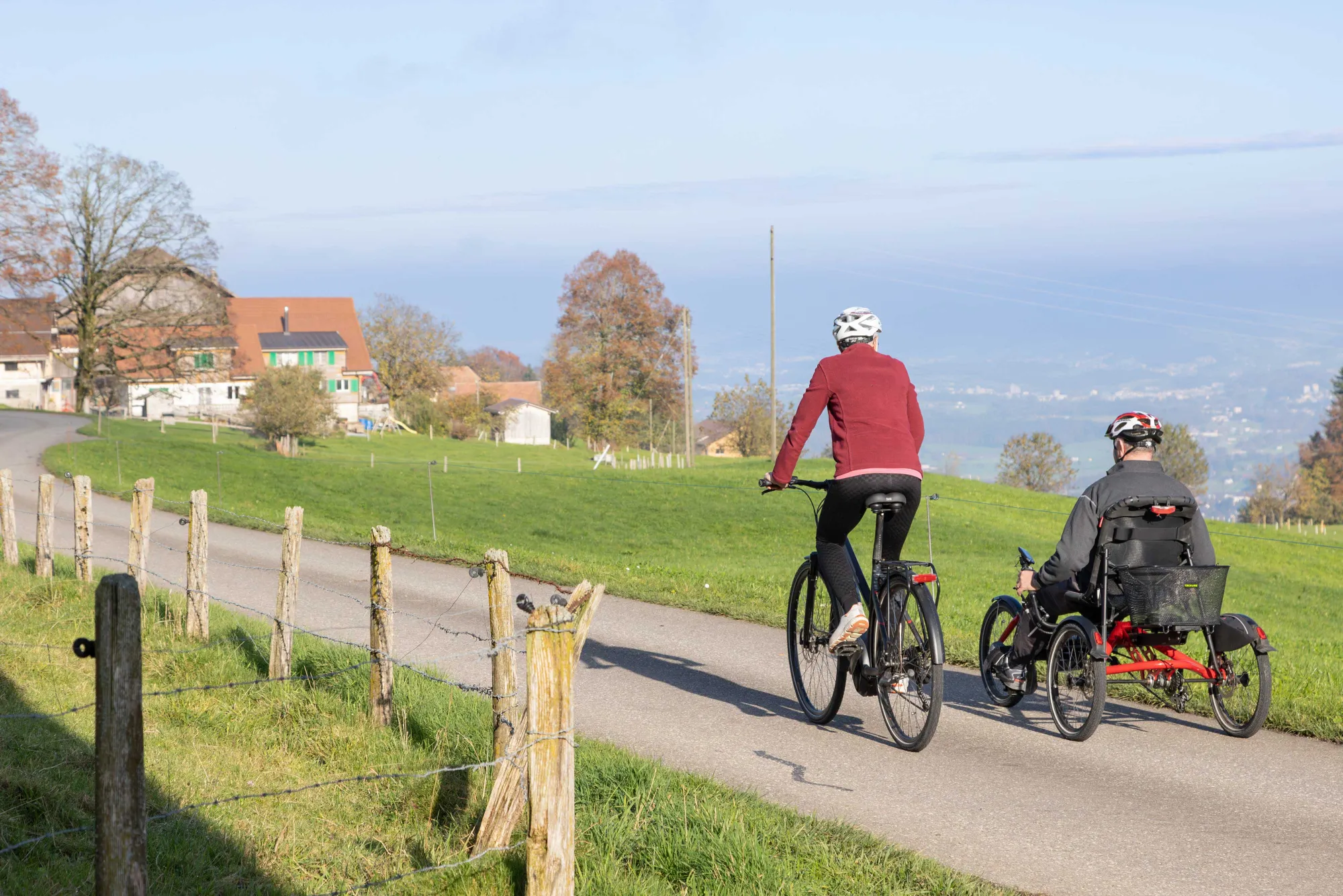 Gemeinsame Velotouren