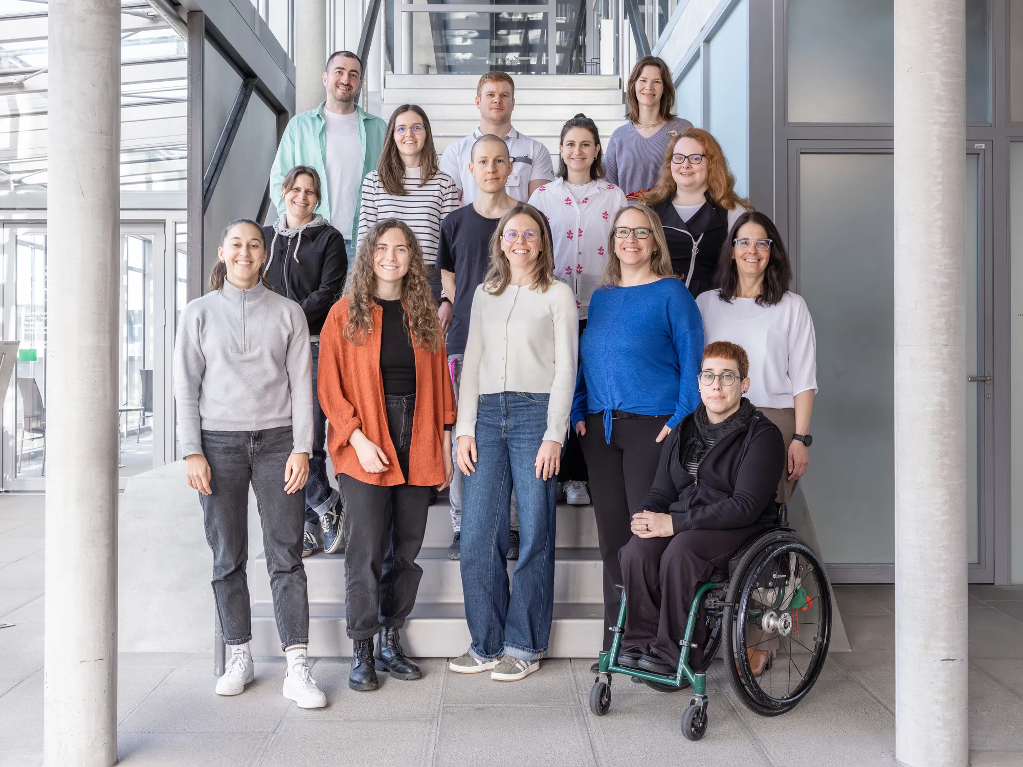 Die Gruppe Studienzentrum/CTU der Schweizer Paraplegiker-Forschung