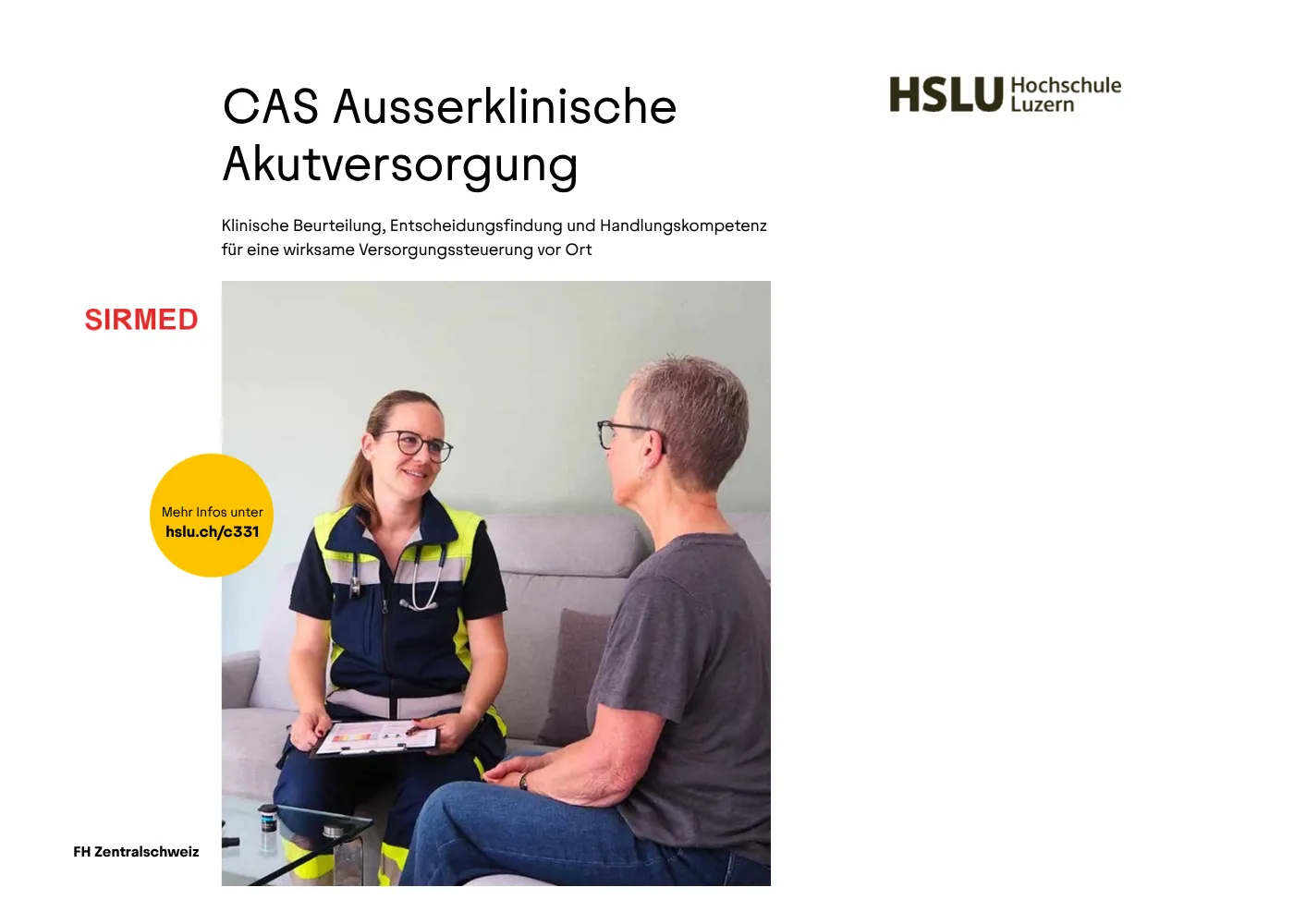 sirmed_CAS_Ausserklinische Akutversorgung