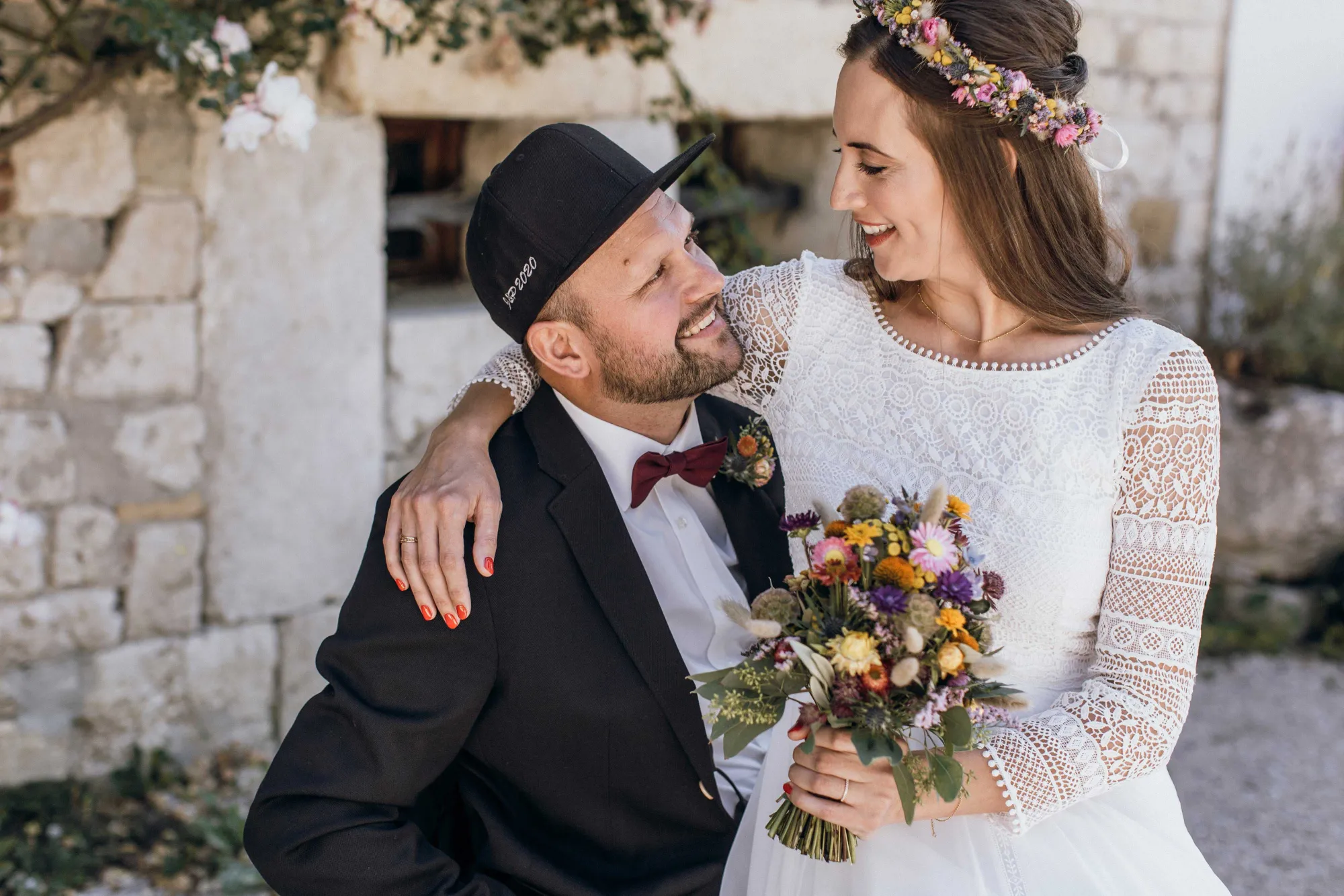 Jeannine und Peti Hochzeitsfoto