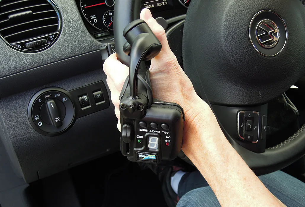 Orthotec Fahrzeugumbau Handbetrieb Funkgas